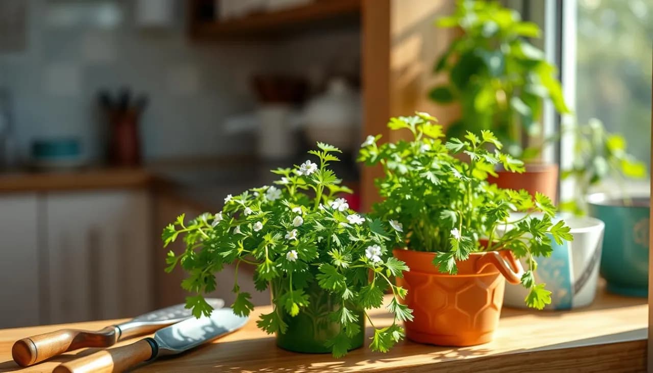 Jak dbać o kolendrę w doniczce, by uniknąć problemów z uprawą