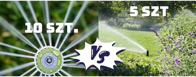 Ile zraszaczy na jednej linii? Optymalne rozwiązania dla ogrodu